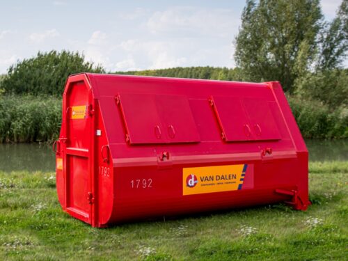 Groenafval container 10 m³ gesloten