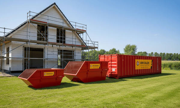 verschillende kuub containers